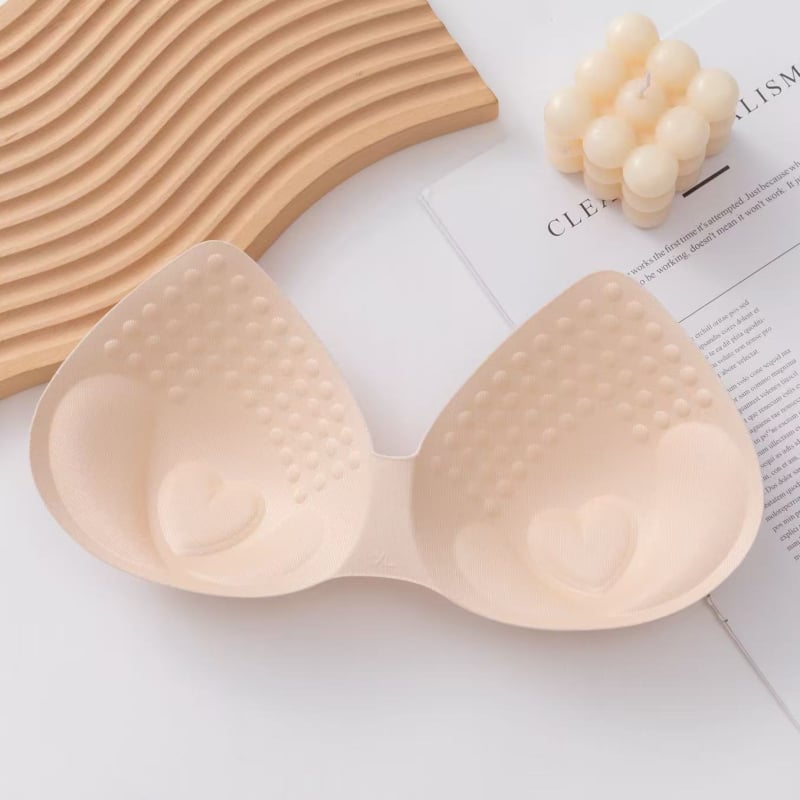 Szivacs melltartó betét, egy darabos – légáteresztő, push-up hatás, gyűjtő funkció, normál vastagság