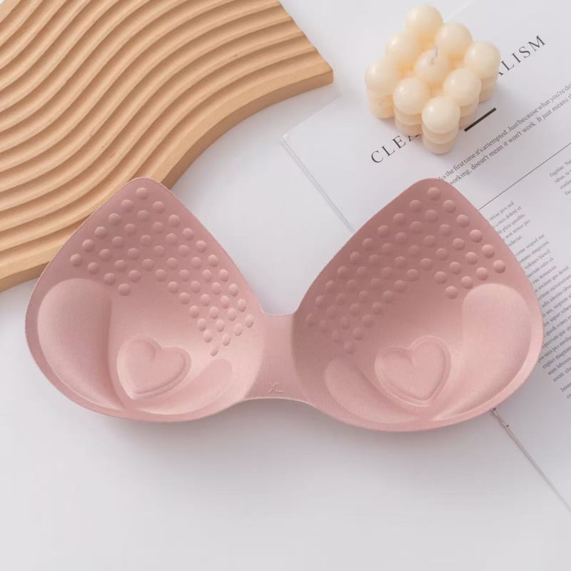 Szivacs melltartó betét, egy darabos – légáteresztő, push-up hatás, gyűjtő funkció, normál vastagság