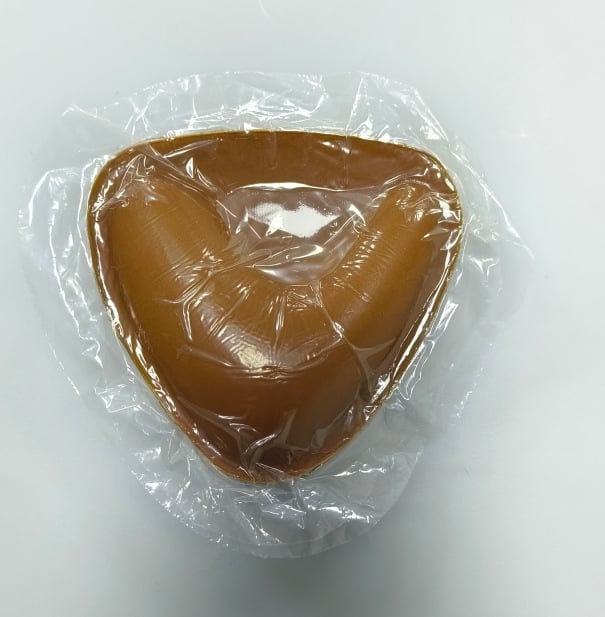 Silikonske podloške za grudi, samoljepljive, trokutaste, dvostrane, za bikini