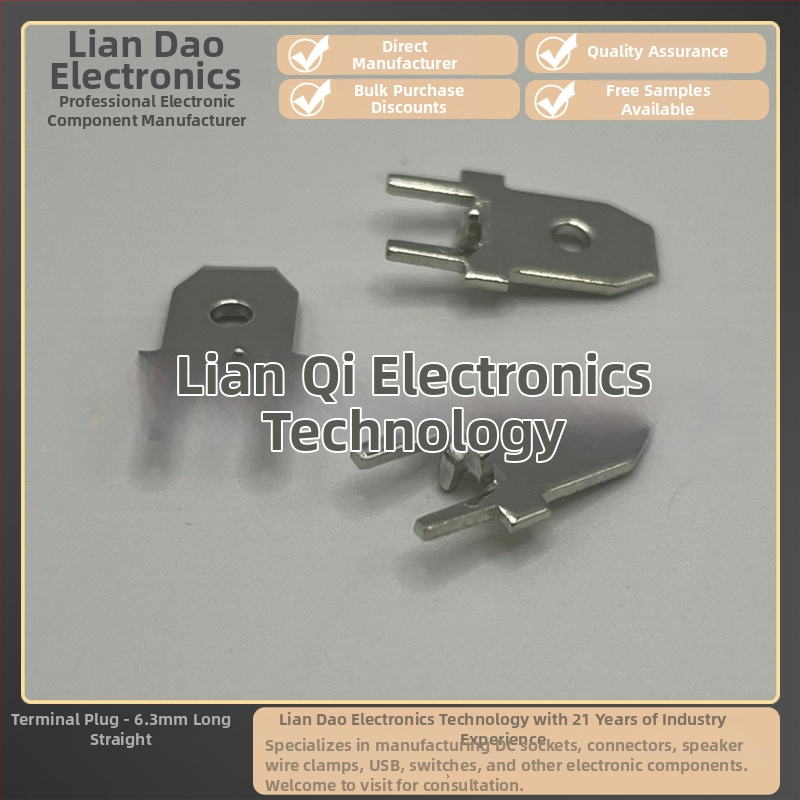 Terminal PCB – plug-in, 4.8/6.3×0.8, drept și îndoit, pentru lipire pe PCB