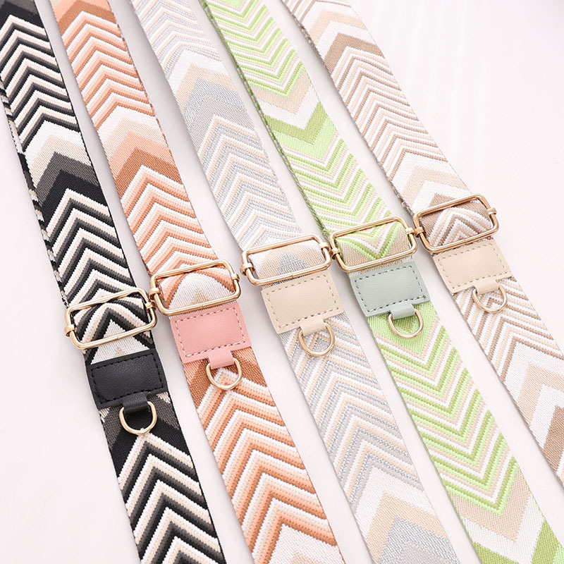 Somas siksna, regulējama plata V formas siksna, poliesters, ģeometrisks raksts, elpojoša un izturīga pret nodilumu