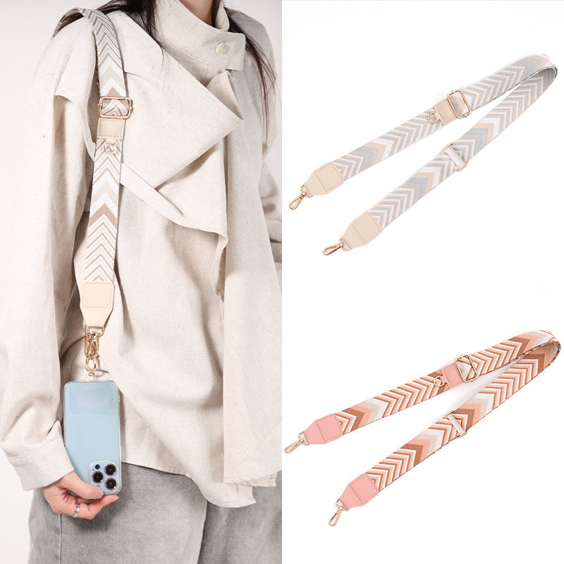 Somas siksna, regulējama plata V formas siksna, poliesters, ģeometrisks raksts, elpojoša un izturīga pret nodilumu