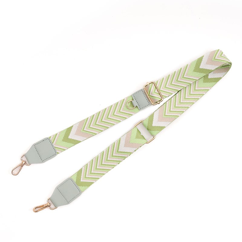 Somas siksna, regulējama plata V formas siksna, poliesters, ģeometrisks raksts, elpojoša un izturīga pret nodilumu