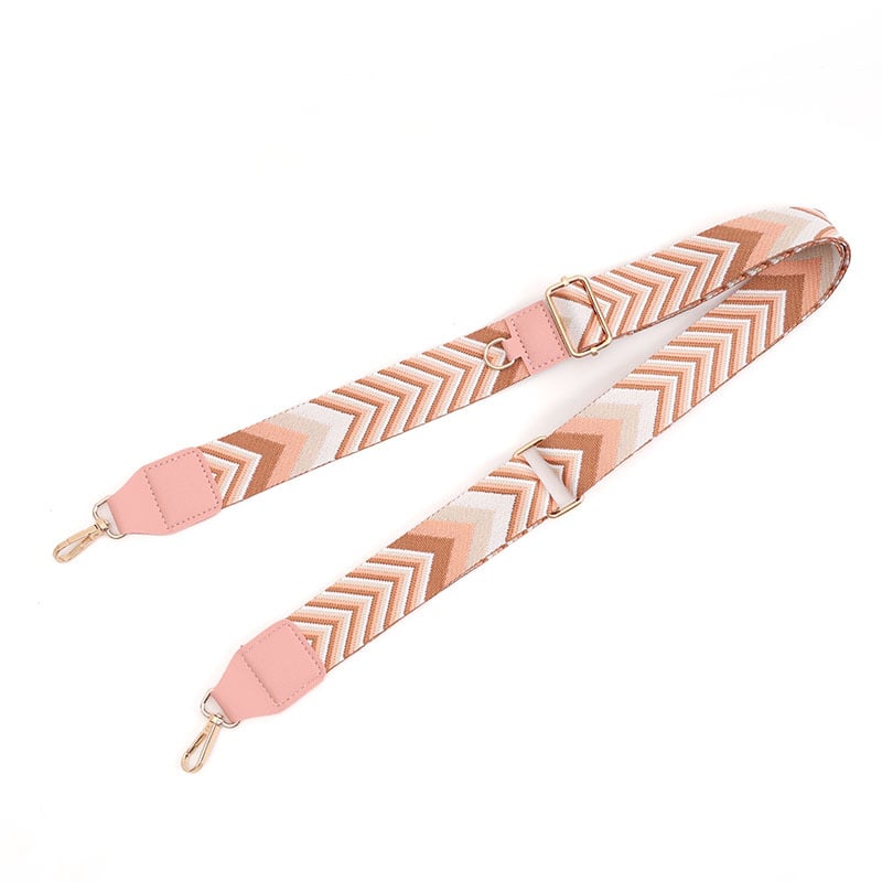 Somas siksna, regulējama plata V formas siksna, poliesters, ģeometrisks raksts, elpojoša un izturīga pret nodilumu