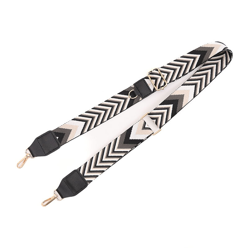 Somas siksna, regulējama plata V formas siksna, poliesters, ģeometrisks raksts, elpojoša un izturīga pret nodilumu