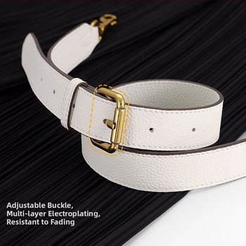 Kamani презрамка за чанта от естествена кожа – раменна, за кръстосано носене