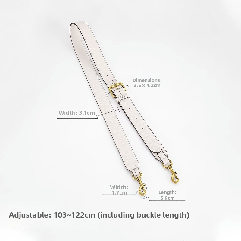 Kamani презрамка за чанта от естествена кожа – раменна, за кръстосано носене