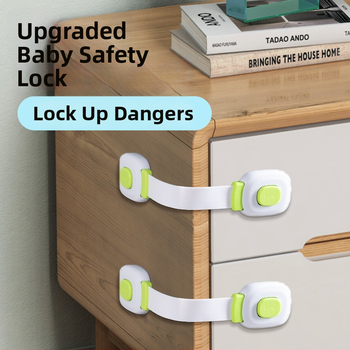 A tipa aizvērējs durvīm un atvilktnēm, modelis yx-drawer latch, materiāls ABS/PVC, dubultā aizvēršanas dizains