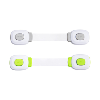 A tipa aizvērējs durvīm un atvilktnēm, modelis yx-drawer latch, materiāls ABS/PVC, dubultā aizvēršanas dizains