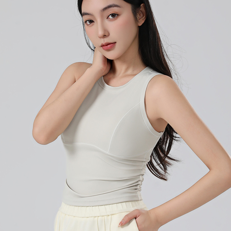 Γυναικείο αθλητικό σουτιέν με επένδυση στήθους, ελαστικό νάιλον 80%, μήκος μέχρι τους γοφούς, στενή εφαρμογή