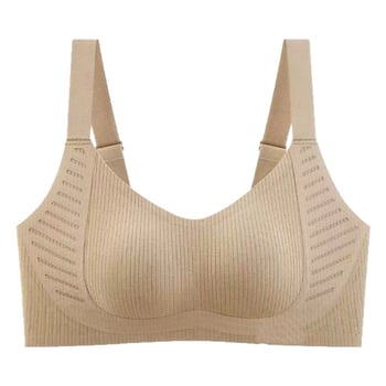 Varratlan melltartó anti-gravitációs emeléssel nagy mellekhez; kosárforma 3/4, vékony formázott kosár, hátsó négy sor kapocs