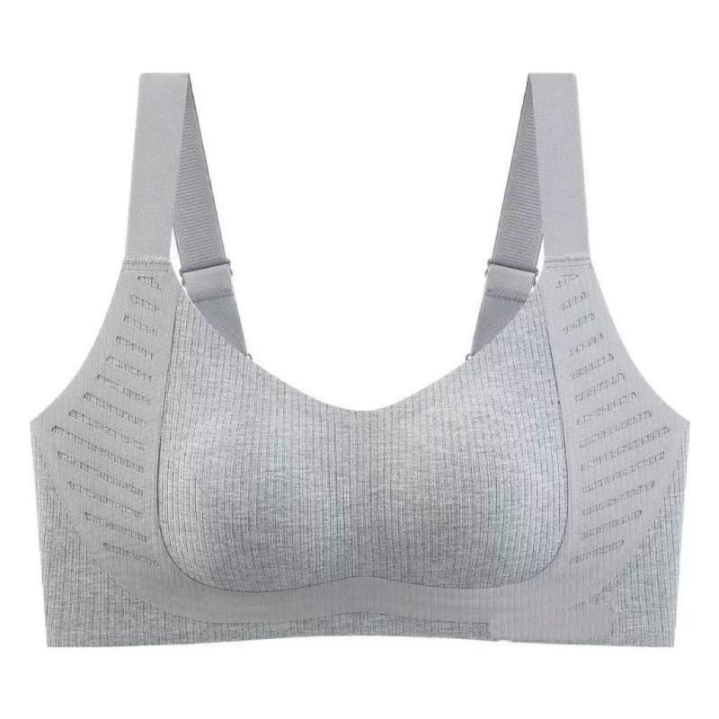 Varratlan melltartó anti-gravitációs emeléssel nagy mellekhez; kosárforma 3/4, vékony formázott kosár, hátsó négy sor kapocs