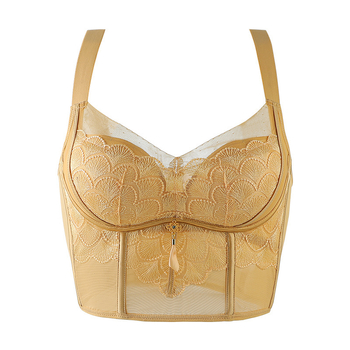 Csipkés melltartó oldalsó gyűrődéssel, formázás, 3/4 kosár, légáteresztő anyag, állítható pántok