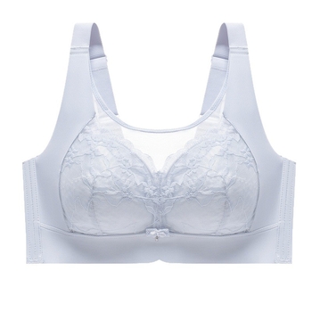 Csipkés melltartó ultra‑vékony formázott kosarakkal, hátul négy sor horoggal záródó, fix dupla vállpántokkal, támogatás és formázás