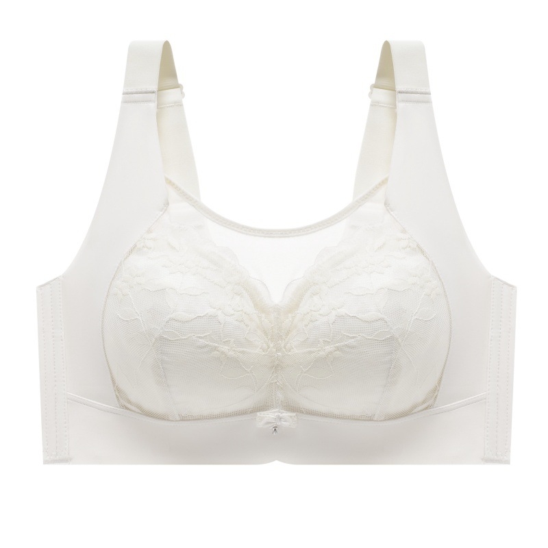 Csipkés melltartó ultra‑vékony formázott kosarakkal, hátul négy sor horoggal záródó, fix dupla vállpántokkal, támogatás és formázás