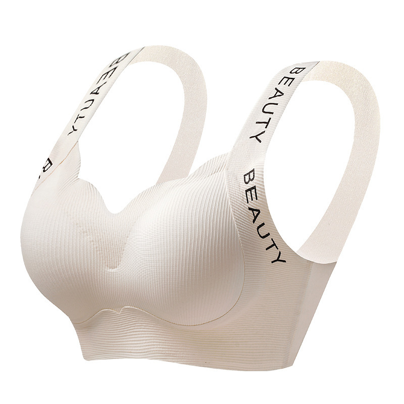 drót nélküli melltartó, varrás nélküli dizájn, 3/4 kosárméret, nylon anyag, rögzített dupla vállpántok, hátsó formázás
