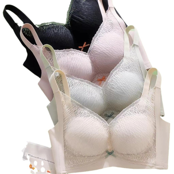 Nylon melltartó 3/4 kosárral, habos csésze, oldalsó összegyűjtés, fix dupla vállpántok, hátul négy sor kapocs, 2024 tavaszán piacra kerül