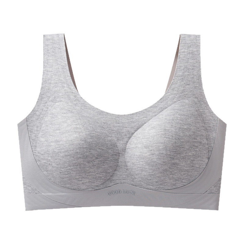 Zökkenőmentes melltartó mellény-stílusban, teljes kosár, vékonyan formázott kosár, merev vállpántok