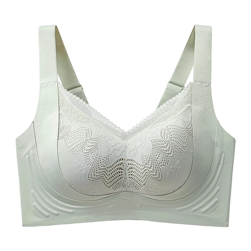 Női puha támasztékú, teljes kosaras melltartó, vékony formázott kosarak, nylon anyag, hátul négy soros kapocs