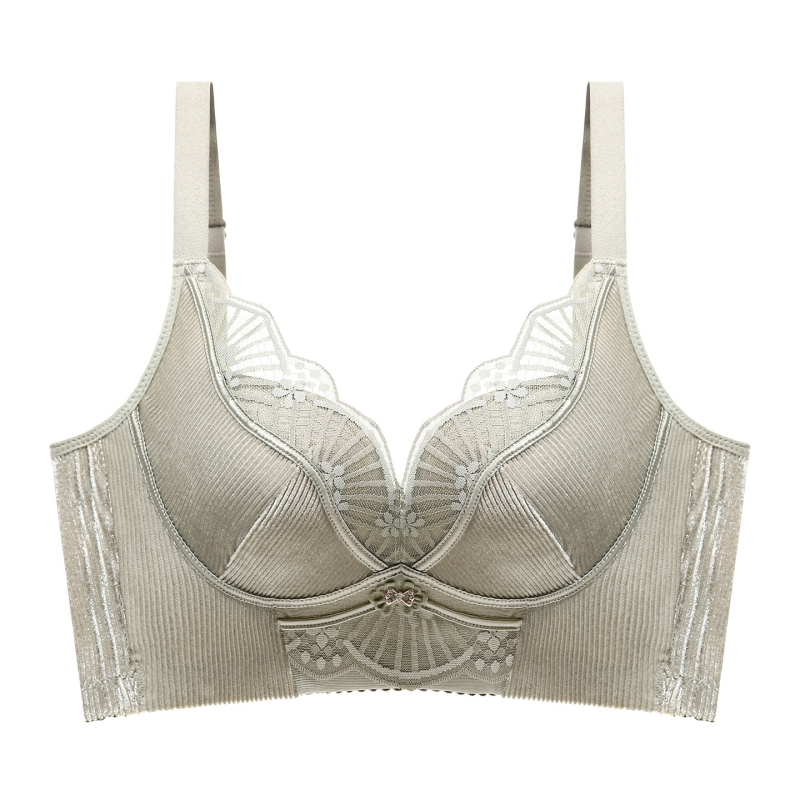 Melltartó, nejlonból, 3/4 kosár, közepesen formázott kosár, fix vállpántok, hátul négy soros kapocs