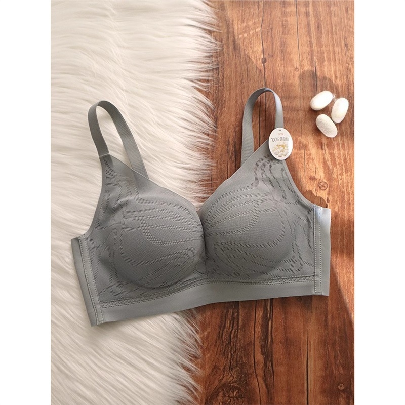 Push-up melltartó kis mellekre, varrás nélküli, 3/4 kosár, vékony formázott kosár, nylon anyag, fix dupla pántok, hátul négy kapocs