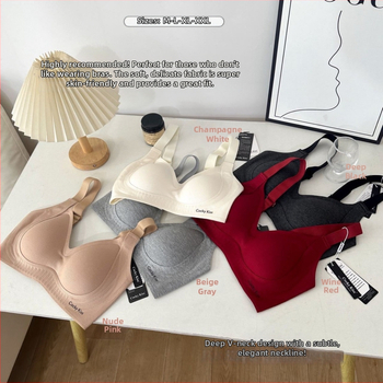 Bezšuvju Pilates push-up krūšturis, bezvadu, mīksta atbalsta, plāna veidota kauss