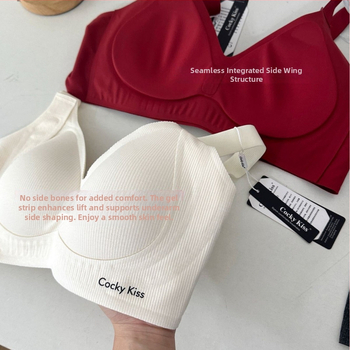 Bezšuvju Pilates push-up krūšturis, bezvadu, mīksta atbalsta, plāna veidota kauss