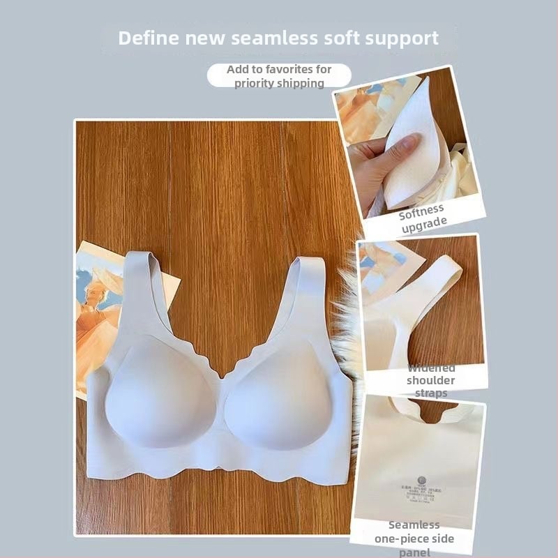 Xian Jin Honey női melltartó nylonból, lélegző, seamless dizájn, push-up kis mellhez, vékony formázó kosár, 3/4 kosár, fémrúd nélkül, fix dupla vállpánt, fő anyag 70–80% nylon, bélés Spandex 30–50%, vizuálisan csökkenti a nagy kebleket