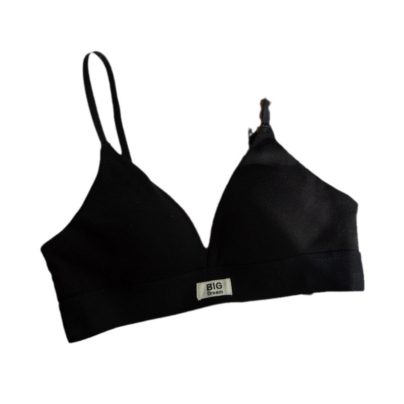 Bezšuvju push-up krūštis ar trijstūra kupi, elpojošs neilons, plānas veidotas kupas, fiksēti dubultie siksnas, aizmugurē trīs rindu aizdare, franču stils