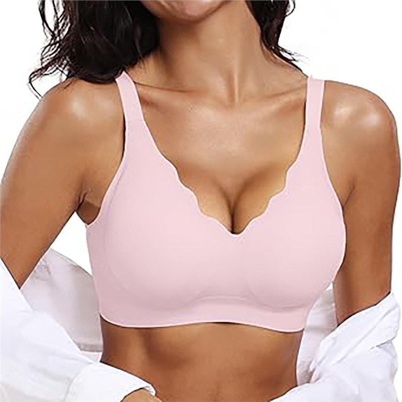 Nylon melltartó, 3/4 kosár, vékony formázott kosár, bélés spandex 30-50%, hátul négy sor kapocs