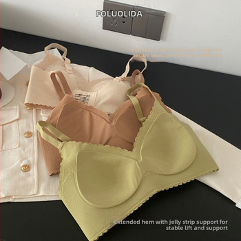 Franču mežģīņu push-up krūšturis mazam krūtīm, 3/4 kauss, plānas formētas kupas, galvenais materiāls neilons, odere spandex, fiksētas dubultās siksnas