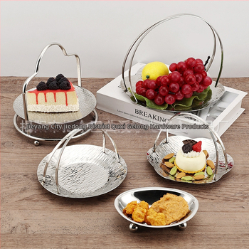 Чиния за плодове от неръждаема стомана – вълнообразна форма HWZ 2024 г.