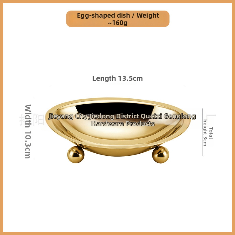 Чиния за плодове от неръждаема стомана – вълнообразна форма HWZ 2024 г.