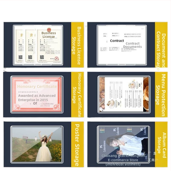 Albumo stiliaus apsauginė dėklas, universalus dizainas, skaidrus plastikas, medžiaga: Silk flower