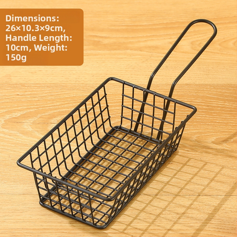 Стоманена кошница за пържени картофи и закуски – свеж и симпатичен стил, Bai Jun, категория плодова кошница, качествен продукт