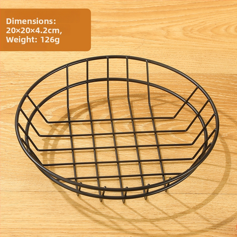 Стоманена кошница за пържени картофи и закуски – свеж и симпатичен стил, Bai Jun, категория плодова кошница, качествен продукт