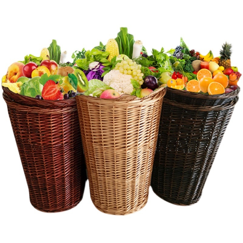 Καλάθι αποθήκευσης από ιτιά και άχυρο, μοντέλο 001, μοντέρνο μινιμαλιστικό στυλ, Liu yijiaju