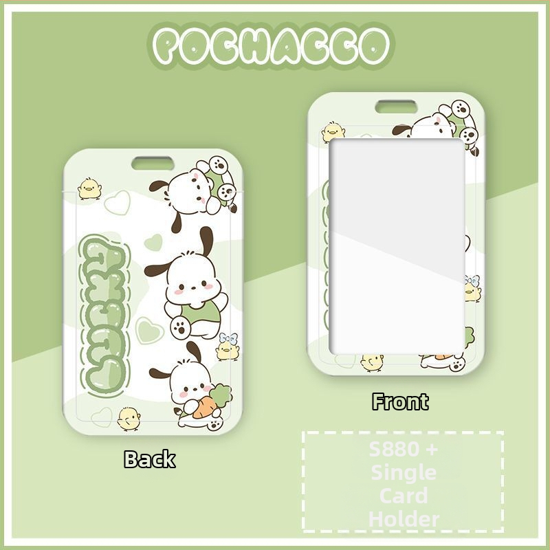 Školska kartica držač s izvlačnim naramdžom za učenike osnovne škole — Marka Looking for a bear, Materijal Plastika, Stil Kreativni Trend