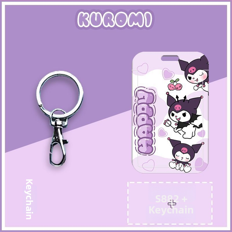 Školska kartica držač s izvlačnim naramdžom za učenike osnovne škole — Marka Looking for a bear, Materijal Plastika, Stil Kreativni Trend