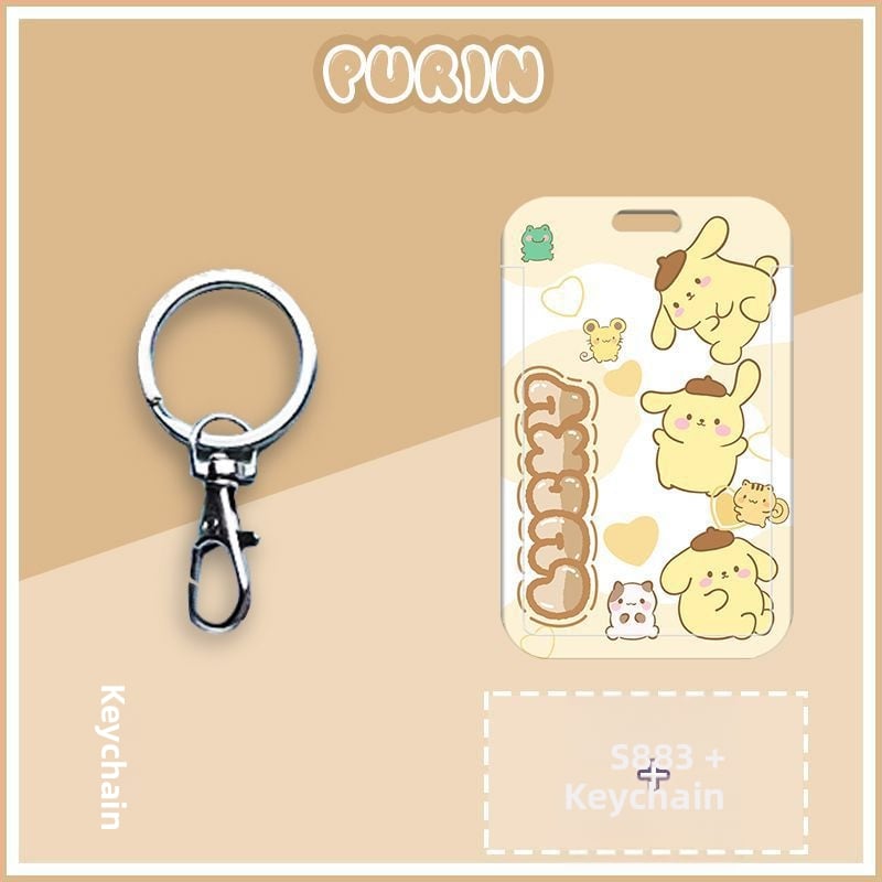 Školska kartica držač s izvlačnim naramdžom za učenike osnovne škole — Marka Looking for a bear, Materijal Plastika, Stil Kreativni Trend