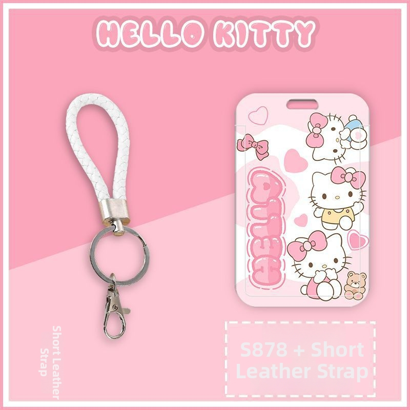 Školska kartica držač s izvlačnim naramdžom za učenike osnovne škole — Marka Looking for a bear, Materijal Plastika, Stil Kreativni Trend