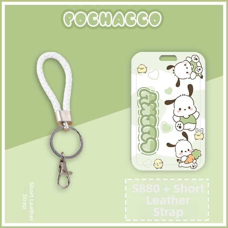 Školska kartica držač s izvlačnim naramdžom za učenike osnovne škole — Marka Looking for a bear, Materijal Plastika, Stil Kreativni Trend