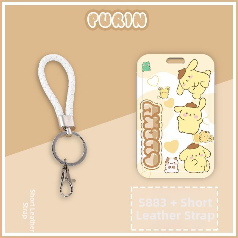 Školska kartica držač s izvlačnim naramdžom za učenike osnovne škole — Marka Looking for a bear, Materijal Plastika, Stil Kreativni Trend