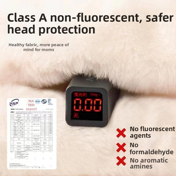 Интегрирана бебешка шапка с заешка козина за зимна топлина — основна тъкан 31-50%, пускане през зима 2025