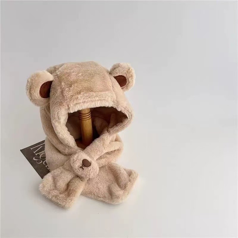 Интегрирана бебешка шапка с заешка козина за зимна топлина — основна тъкан 31-50%, пускане през зима 2025