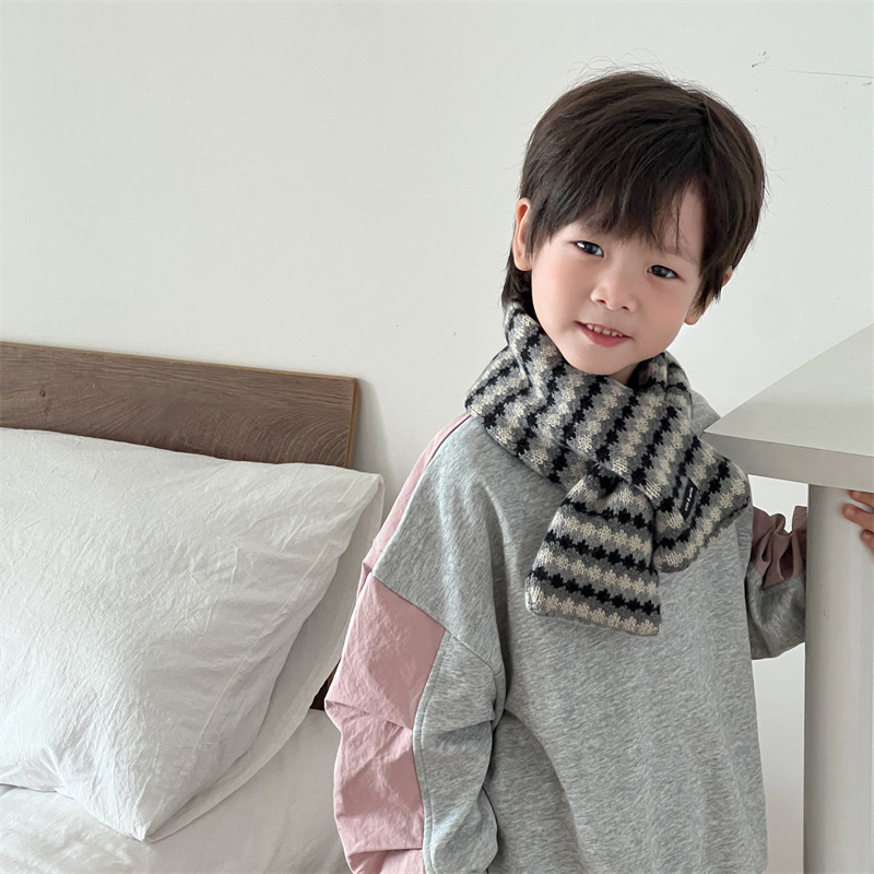 Κασκόλ unisex από βαμβακι για τον χειμώνα, φλοράλ σχέδιο, ζεστασιά, προσαρμογή