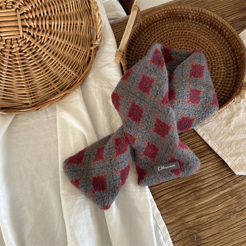 Κασκόλ unisex από βαμβακι για τον χειμώνα, φλοράλ σχέδιο, ζεστασιά, προσαρμογή