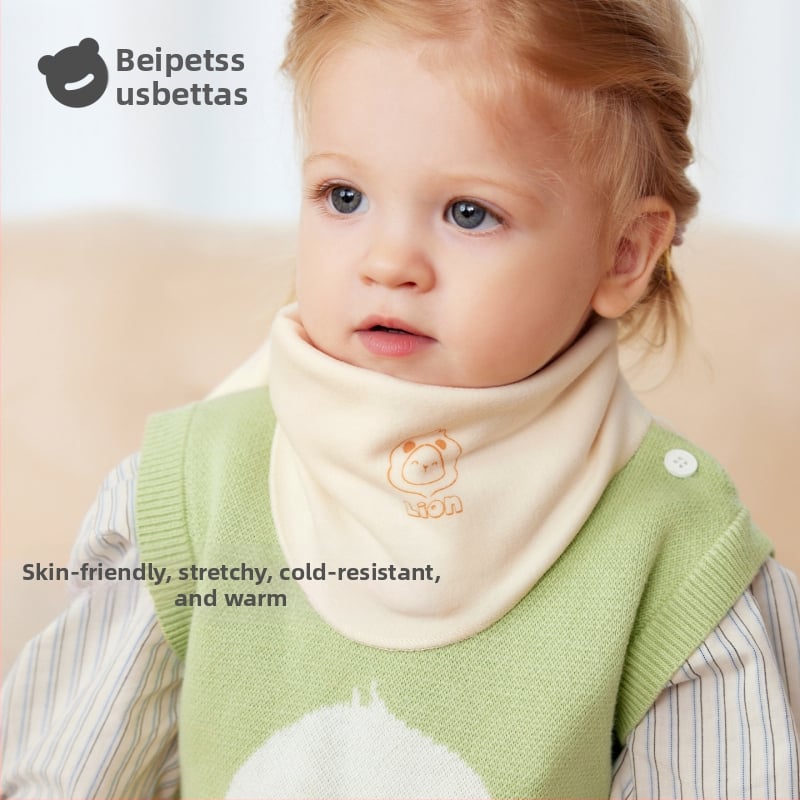 Belleptide Παιδικός Τρίγωνος Φουλάρι – Ζεστός, Φθινοπωρινή Πλέξη, Βισκόζη 31–50%, Απλό Πλεκτό