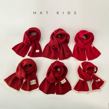 Dječji zimski šal s termičkom funkcijom — crtani, sladak i princes stil