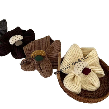 Unisex βρεφικό πλεκτό φουλάρι για φθινόπωρο και χειμώνα